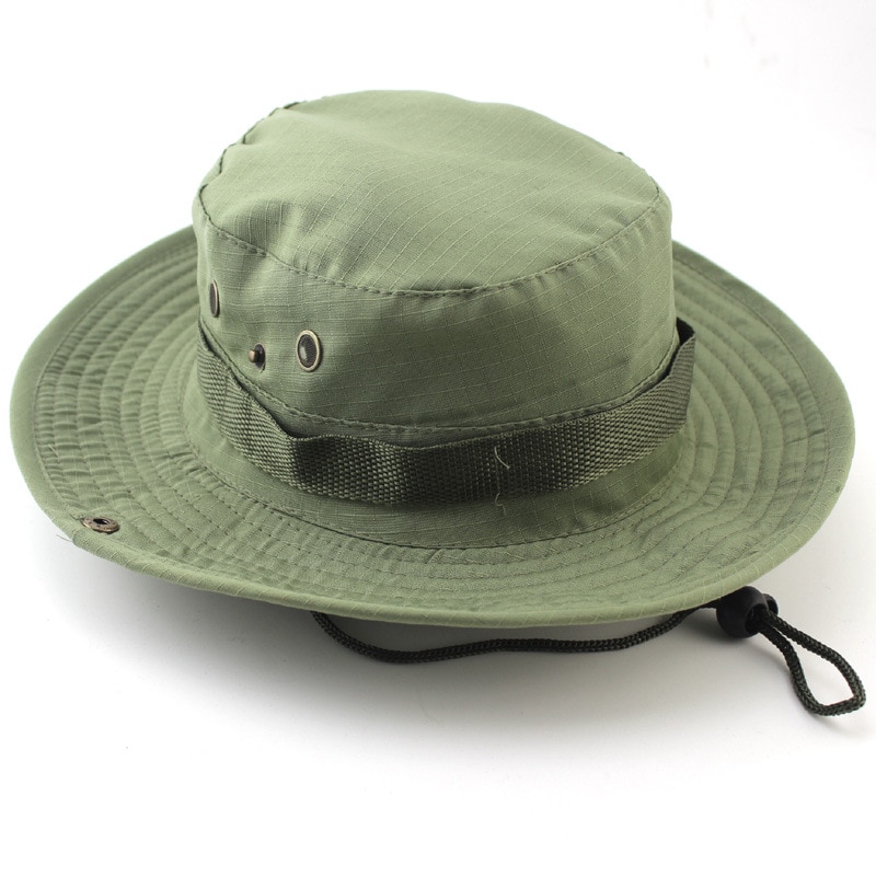 태양 버킷 캡 낚시 하이킹 사냥 모자 위장 전술 모자 군사 부니 모자 미국 육군 모자 카모 남성 야외 스포츠